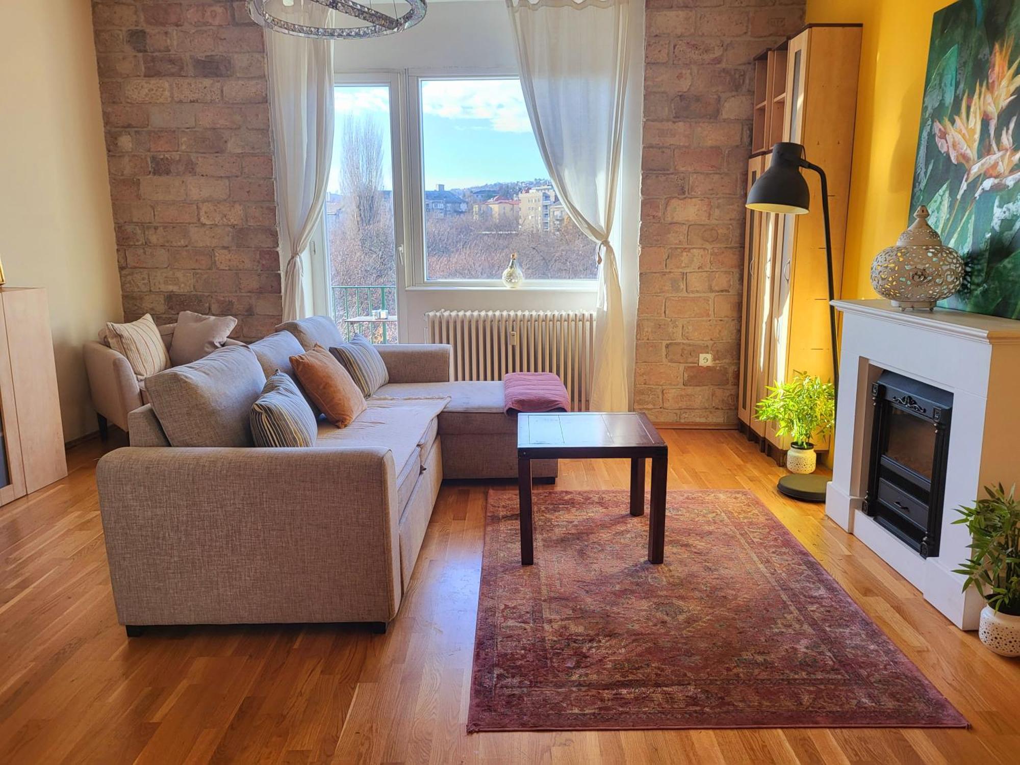 Sunny Panorama Flat Near Castle With Balcony Apartment Budapest Luaran gambar