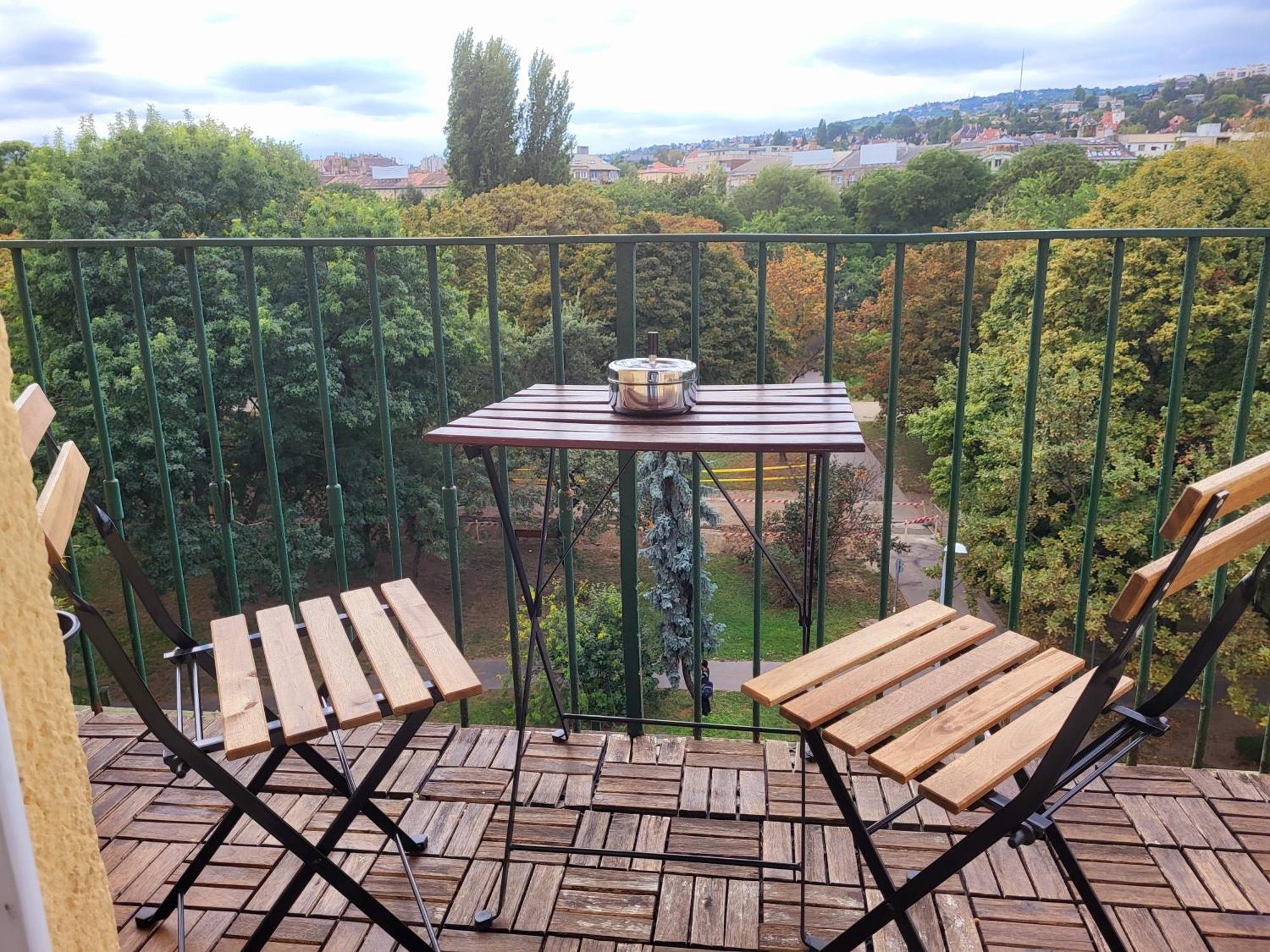 Sunny Panorama Flat Near Castle With Balcony Apartment Budapest Luaran gambar